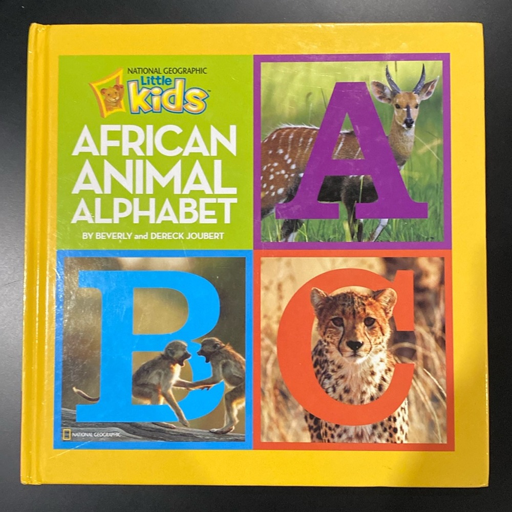 National Geographic Little Kids: African Animal Alphabet - Hardcover Book